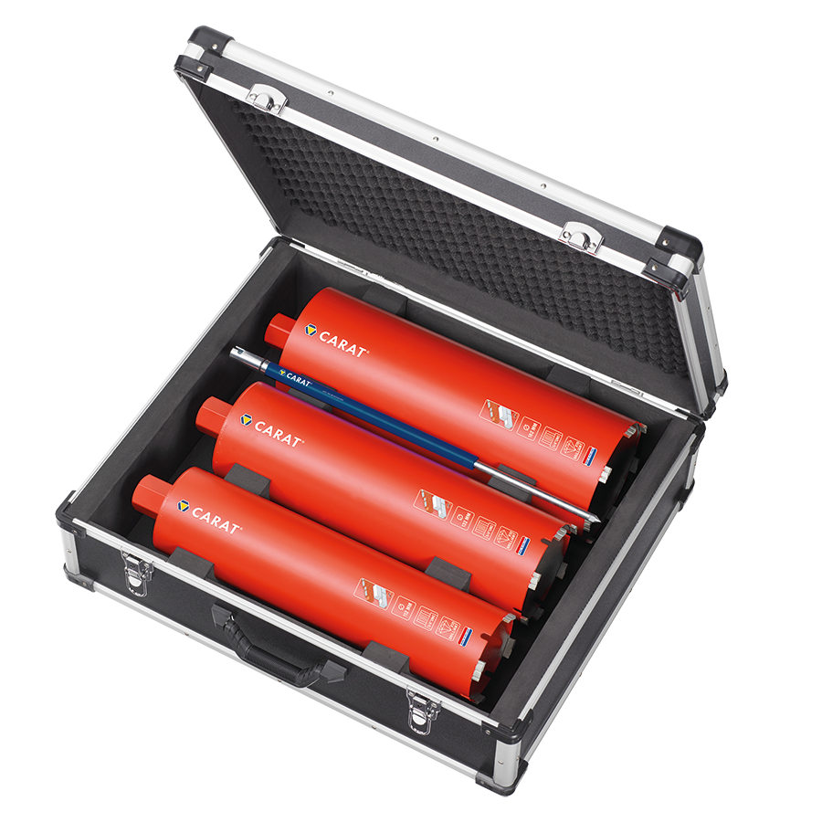 DIAMOND DRILL KIT for BRICK AND LIMESTONE, 5/4"UNC Carat